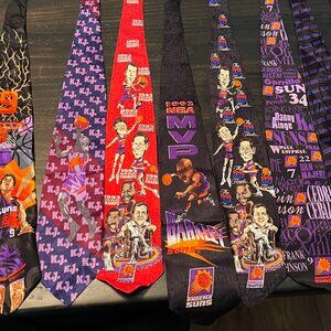 10 Phoenix Suns Limited Edition Ties very rare.